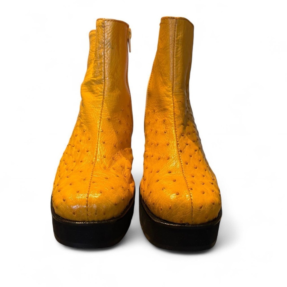 Brother Yellow Ankle Boots